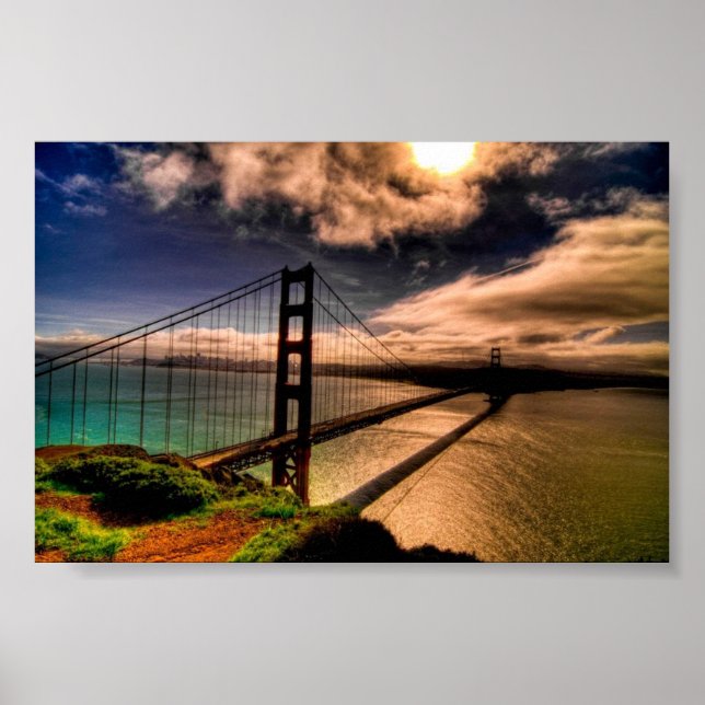 Affiches Beau Golden Gate Bridge (Devant)