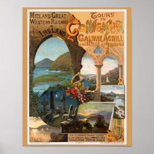 Affiches Beau voyage de l'Irlande
