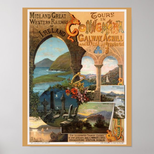 Affiches Beau voyage Irlande (Devant)