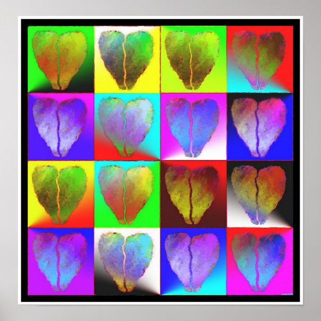 Affiches beaucoup de coeurs brisés (Devant)