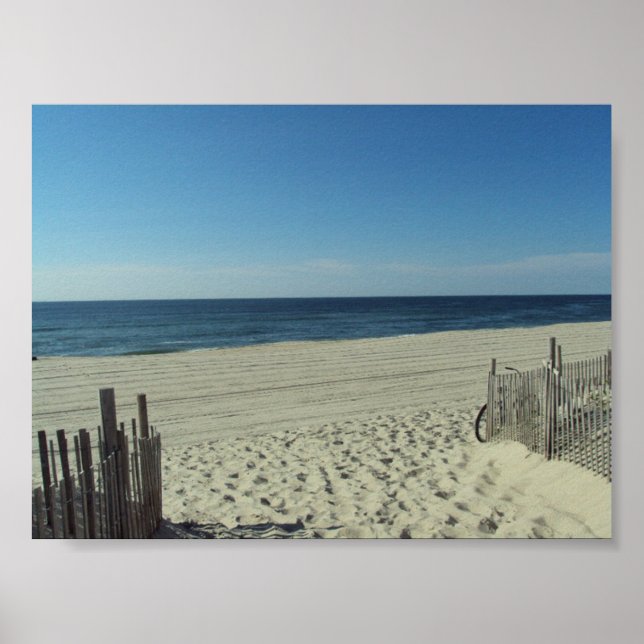 Affiches Beauté de plage (Devant)