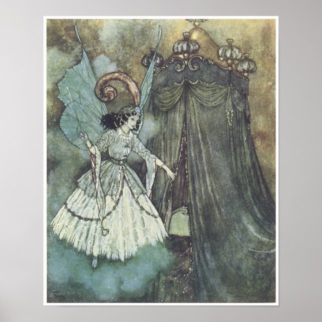 Affiches Beauté et bête, Edmund Dulac (Devant)