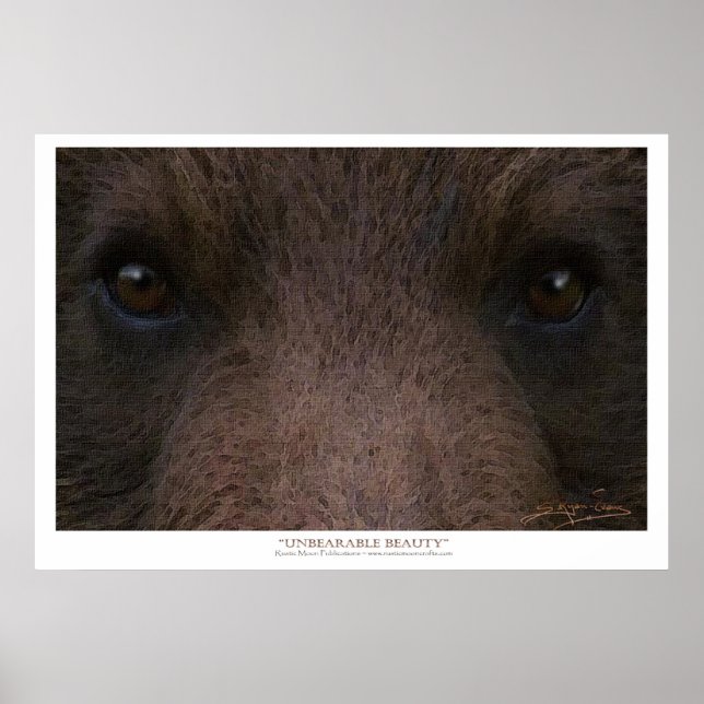 Affiches BEAUTÉ INCROYABLE (Ours Grizzly) ~ Imprimantes d'a (Devant)