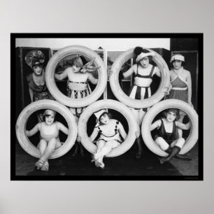 Affiches Beautés de bain Mack Sennett 1922