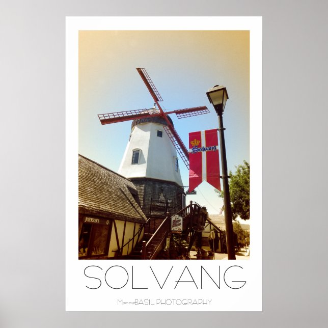 Affiches Beautiful Solvang Poster! (Devant)