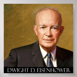 Affiches Beaux-arts du Président Dwight David Eisenhower