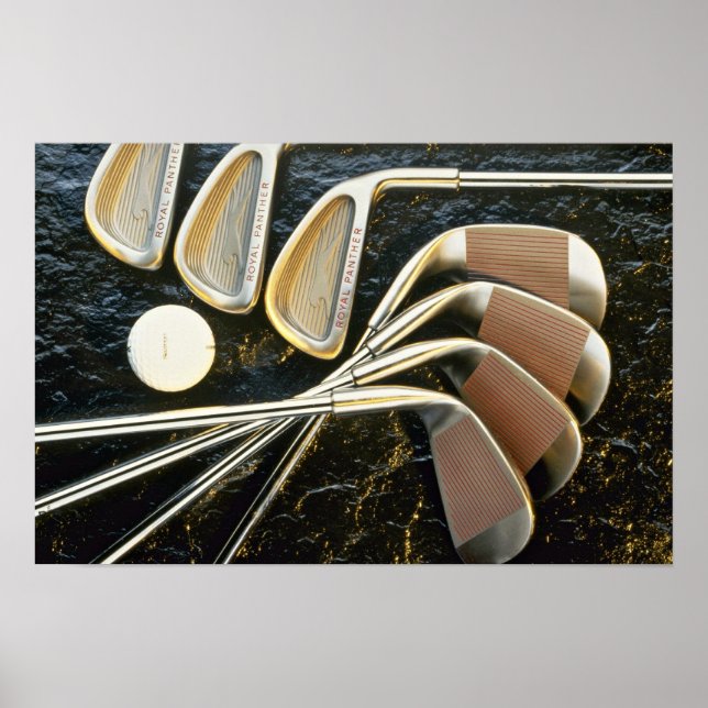 Affiches Beaux clubs de golf (Devant)