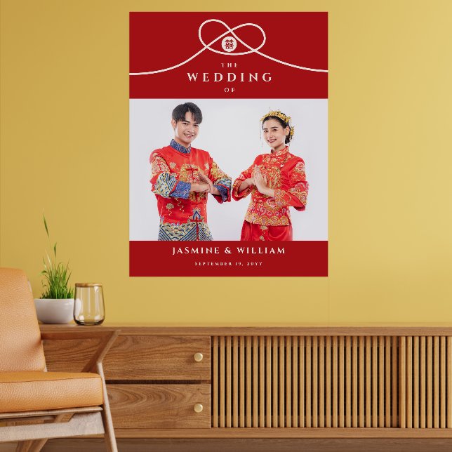 Affiches Bécasseau maubèche Double bonheur Photo Mariage ch (Salon 2)