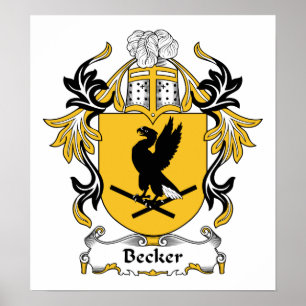 Affiches Becker Family Crest
