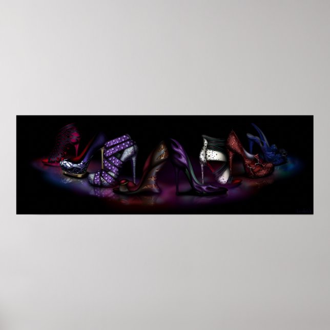 Affiches Becsketch noir unique (Devant)