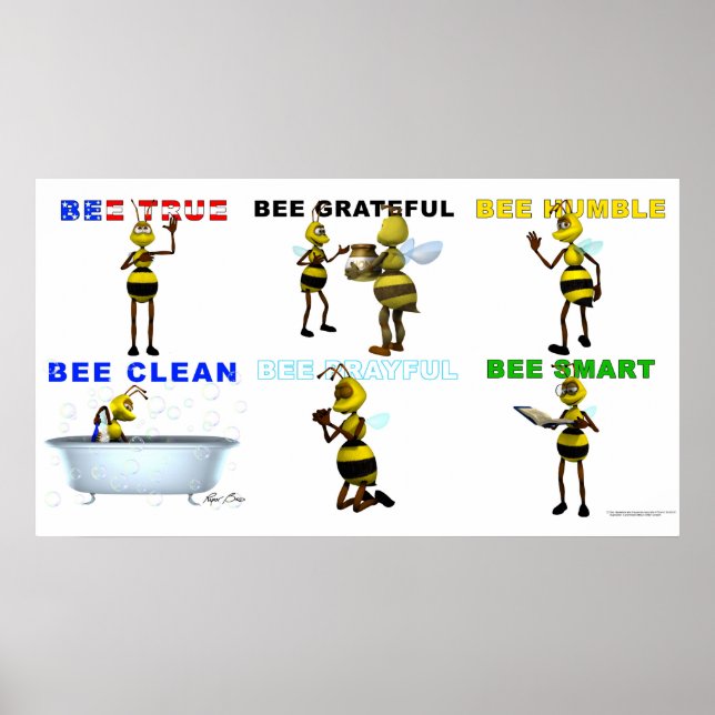 Affiches Bee A Good Bee (Devant)