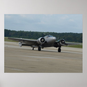 Affiches Beechcraft 18/UC-45 modèle Expeditor.