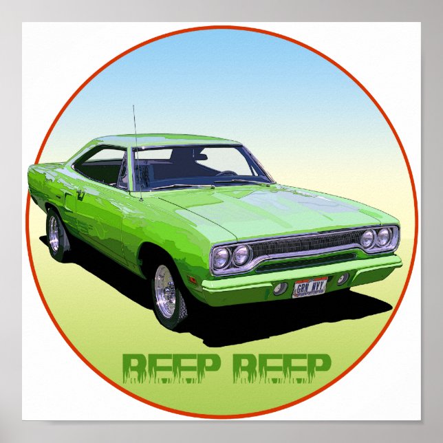 Affiches Beep-Beep (Devant)