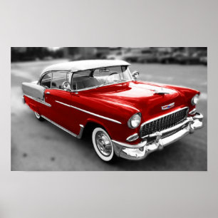 Affiches Bel Air 1955 de Chevrolet