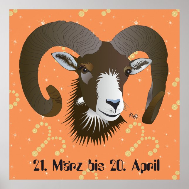 Affiches Bélier du 21 mars au 20 avril (Devant)