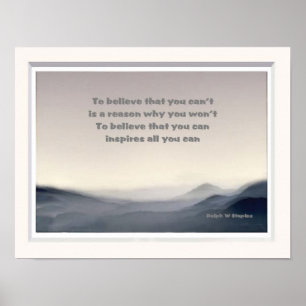 Affiches Believe that you can