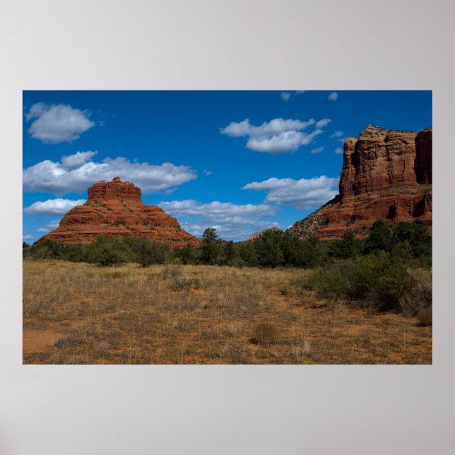 Affiches Bell Rock et Courthouse Butte 6533 (Devant)