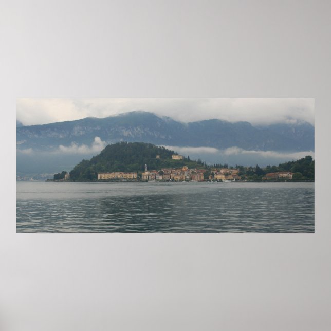 Affiches Bellagio dans l'affiche du brouillard (Devant)