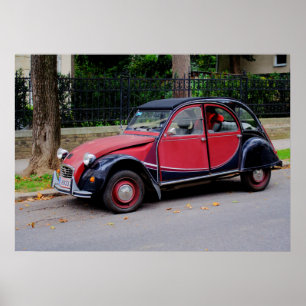 Affiches Belle Citroen 2CV Charleston