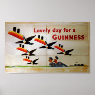 Affiches Belle journée pour une Guinness