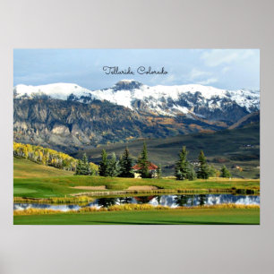 Affiches Belle Telluride, Paysage du Colorado
