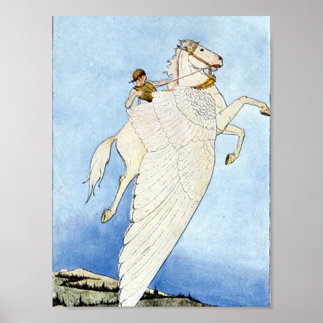 Affiches Bellerophon et Pegasus (Devant)
