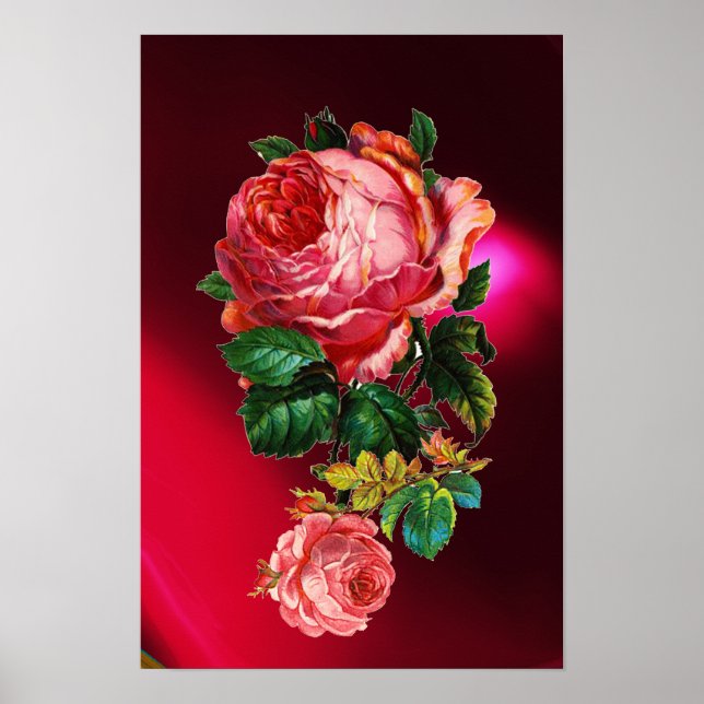 AFFICHES BELLES ROSES ROSES (Devant)