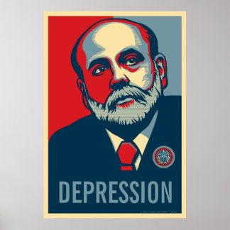 Affiches Ben Bernanke, président de la Réserve fédérale