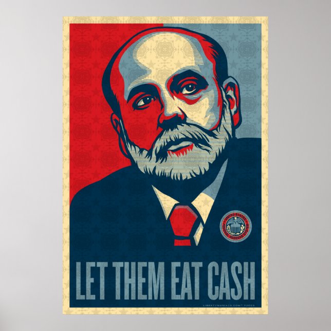 Affiches Ben Bernanke, président de la Réserve fédérale (Devant)