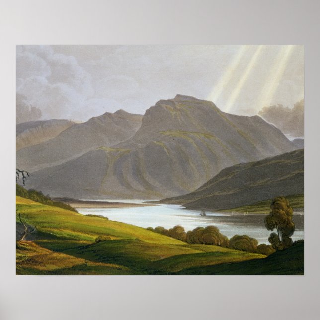 Affiches Ben Nevis, plate XII from Scenery of the Grampian (Devant)