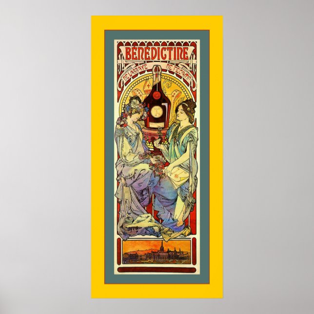Affiches Bénédictine ~ Publicité Vintage (Devant)