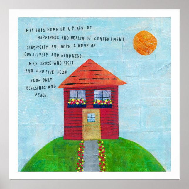 Affiches Bénédiction à la maison (Devant)