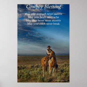 Affiches Bénédiction de cowboy