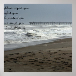 Affiches Bénédiction irlandaise