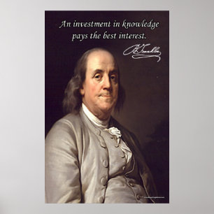 Affiches Benjamin Franklin