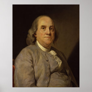 Affiches BENJAMIN FRANKLIN par Joseph-Siffred Duplessis