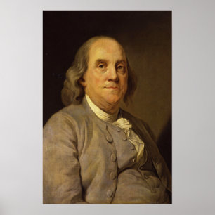 Affiches Benjamin Franklin par Joseph Siffred Duplessis