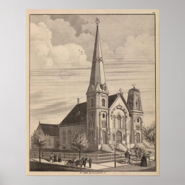 Affiches Bennington Vermont (Devant)