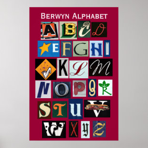 Affiches Berwyn Alphabet