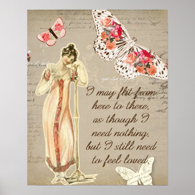 Affiches Besoin de se sentir aimé (Devant)