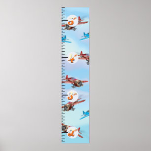 Affiches Bi-Aircraft growth chart