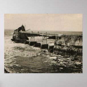 Affiches Biarritz Pont et Rocher