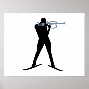 Affiches Biathlon sports