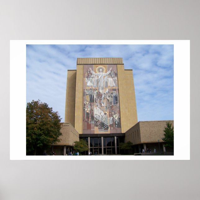 Affiches Bibliothèque Hesbergh (Devant)