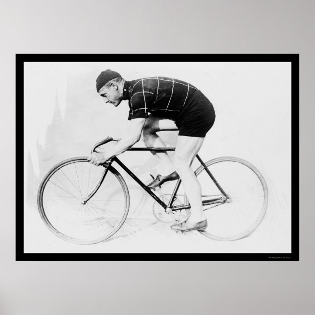 Affiches Bicycle Racer, Norman Anderson 1914 (Devant)