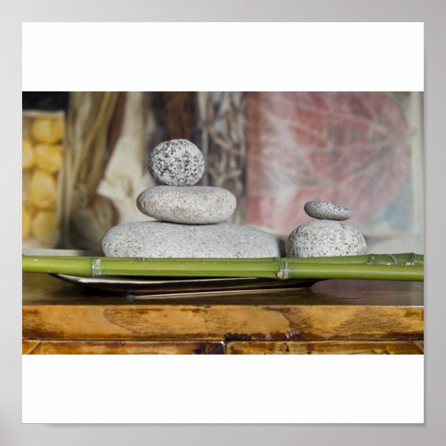 Affiches Bien-être - Steine (Devant)