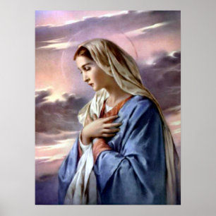 Affiches Bienheureuse Vierge Marie - Mère de Dieu