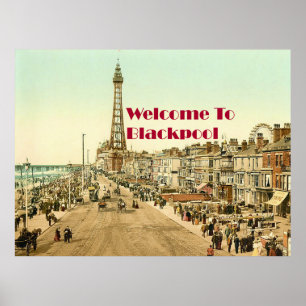 Affiches Bienvenue à Blackpool