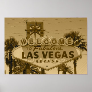 Affiches Bienvenue à Fabulous Las Vegas