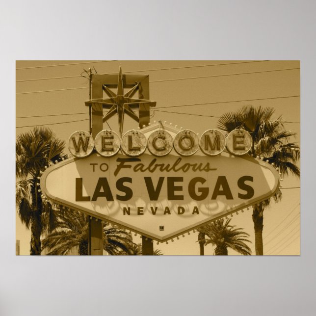 Affiches Bienvenue à Fabulous Las Vegas (Devant)